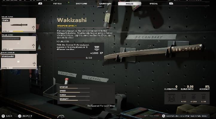 CoD Black Ops Wakizashi sword