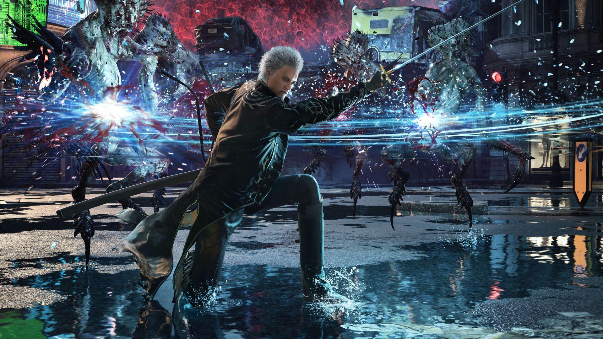 Devil May Cry 5 Turbo Mode and Game Content