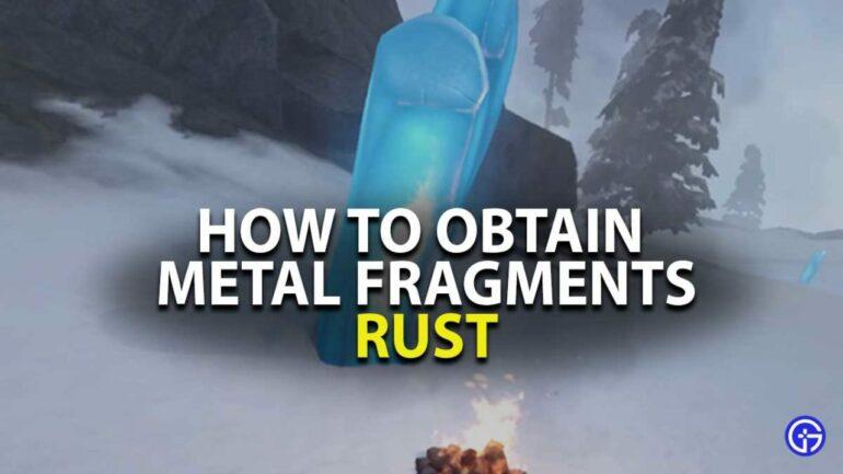 Rust Metal Fragments