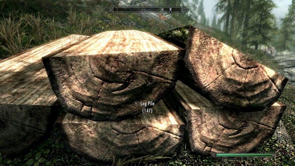 Skyrim Get Sawn Log