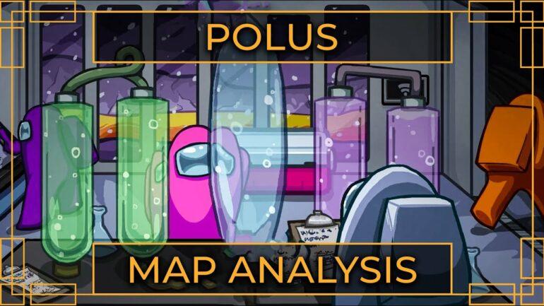 Among Us Polus Map Art Among Us Map Design 770x433