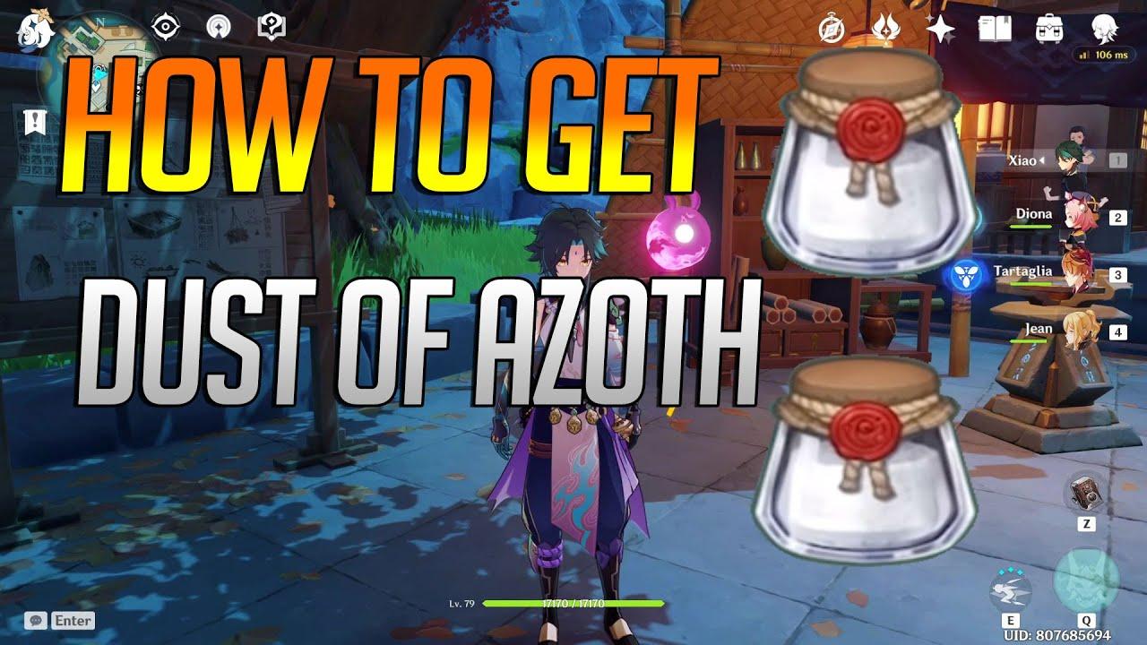 Genshin Impact Dust Of Azoth How To Find And Use In 2 Easy Ways