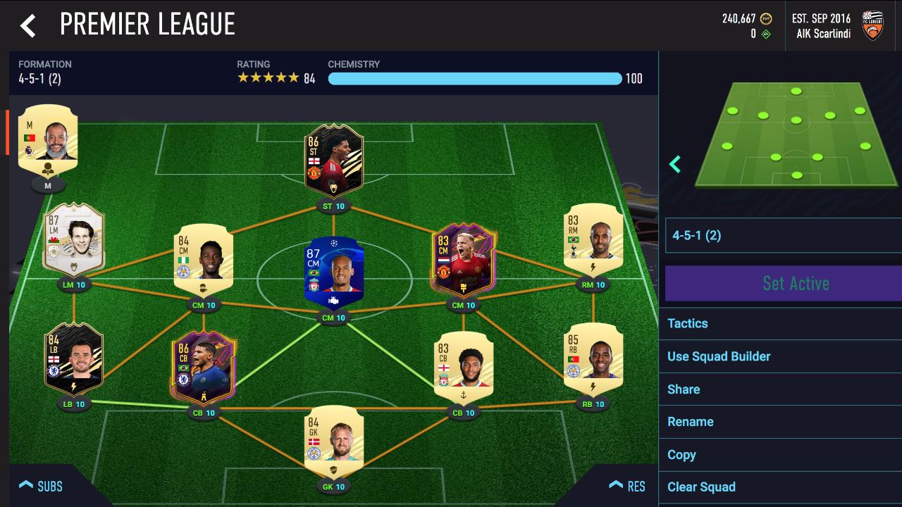 FIFA 21 best Players and cards