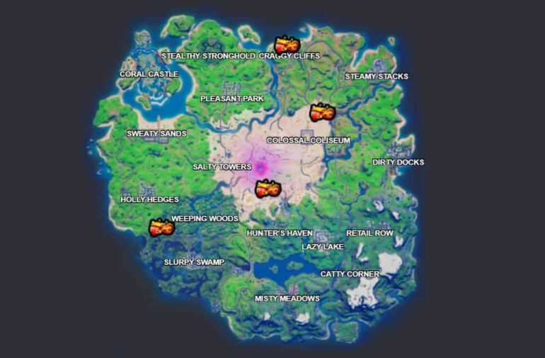 Fortnite Season 5 Kitchen Locations: How to get different locations