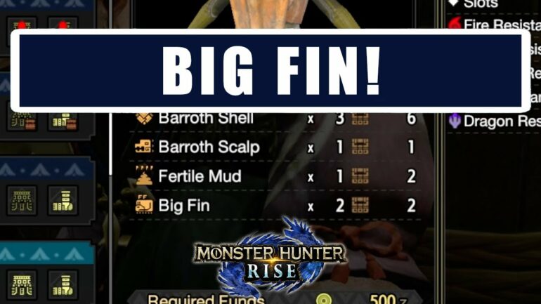 Big Fin in Monster Hunter Rise