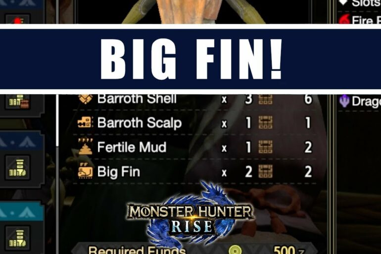 Big Fin in Monster Hunter Rise