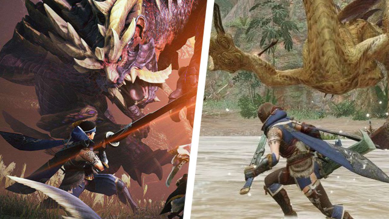 Use of Big Fin in Monster Hunter Rise
