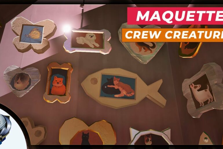 Maquette Crew Creature Trophy