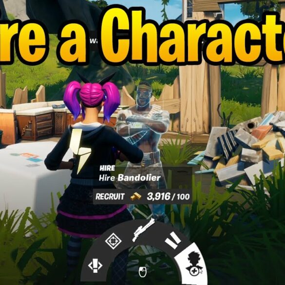 Hire a Character in Fortnite