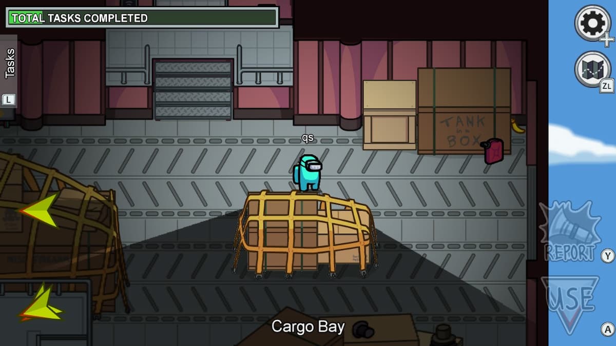 Avoid Cargo Bay in Among Us