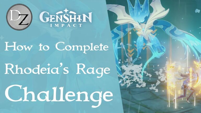 Genshin Impact Rhodeia Rage Challenge