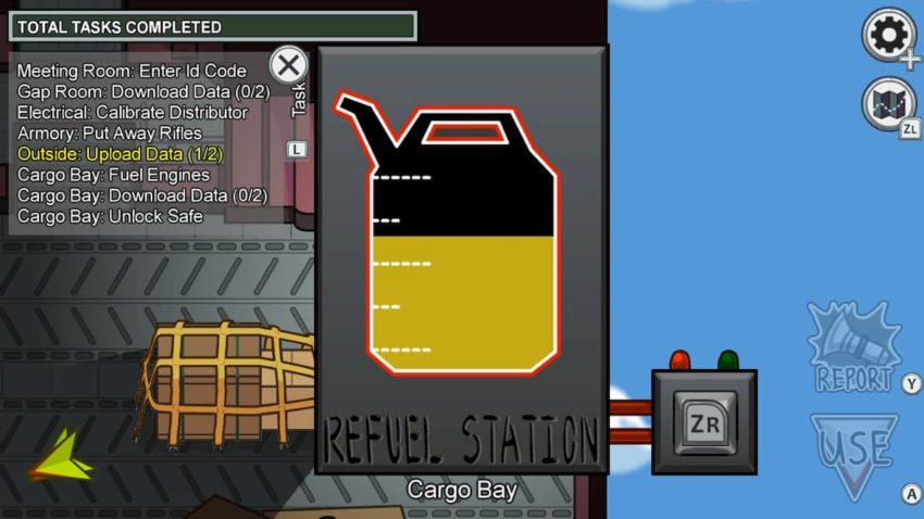 How to complete Cargo Bay Tasks in Among Us