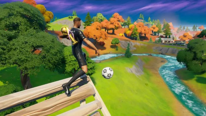 How to Drop Kick the Soccer Ball Toy 500 Meters as Neymar Jr in Fortnite 1