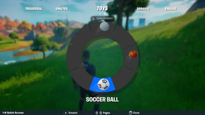 How to Drop Kick the Soccer Ball Toy 500 Meters as Neymar Jr in Fortnite