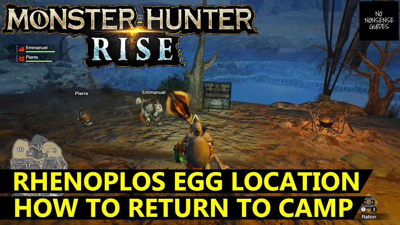 Where to Find Rhenoplos Eggs in Monster Hunter Rise