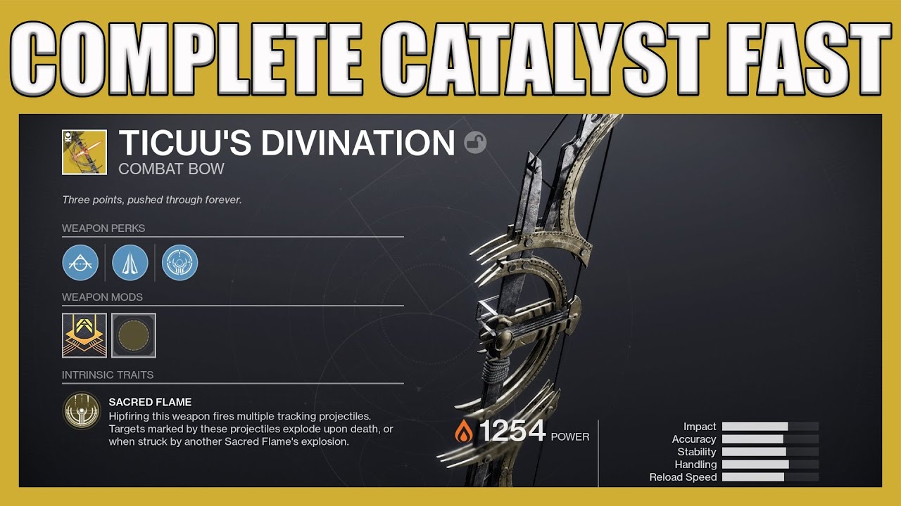  Ticuu's Divination & Catalyst in Destiny 2