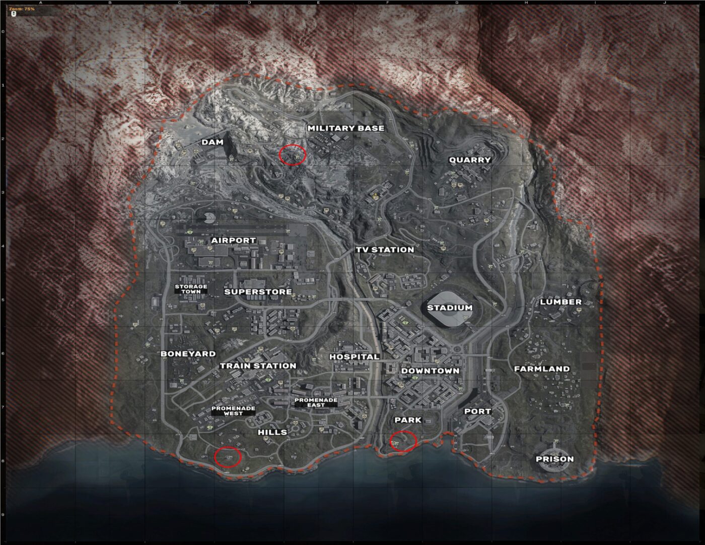 foresight locations warzone