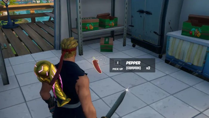 Where to find Peppers in Fortnite Chapter 2 Season 6