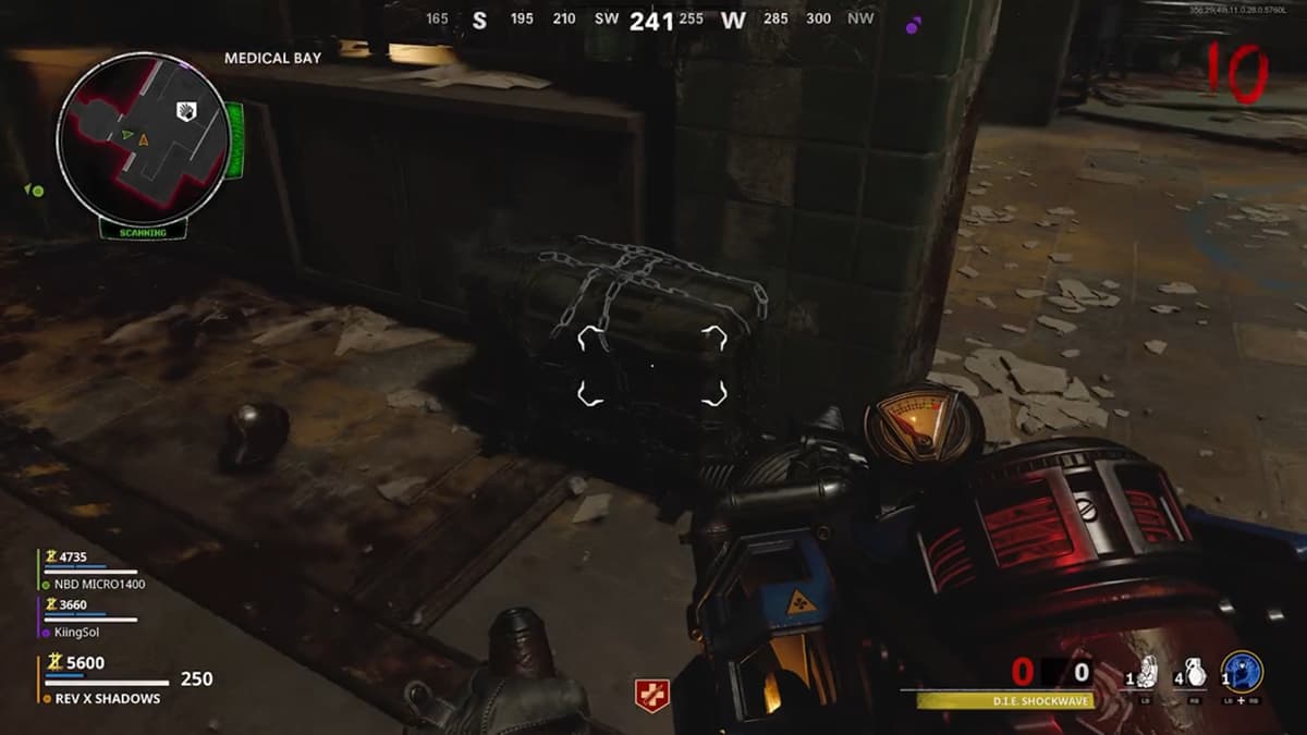 Upgrade a Die Shockwave in an Outbreak in Call of Duty Zombies