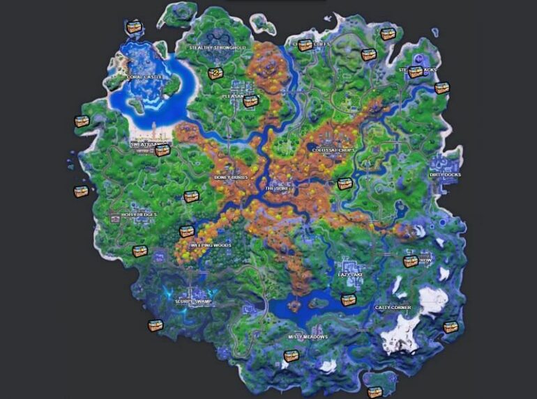 Fortnite C2 Season 6 Easy Guide to locate Bunker Chests Ask Gamer