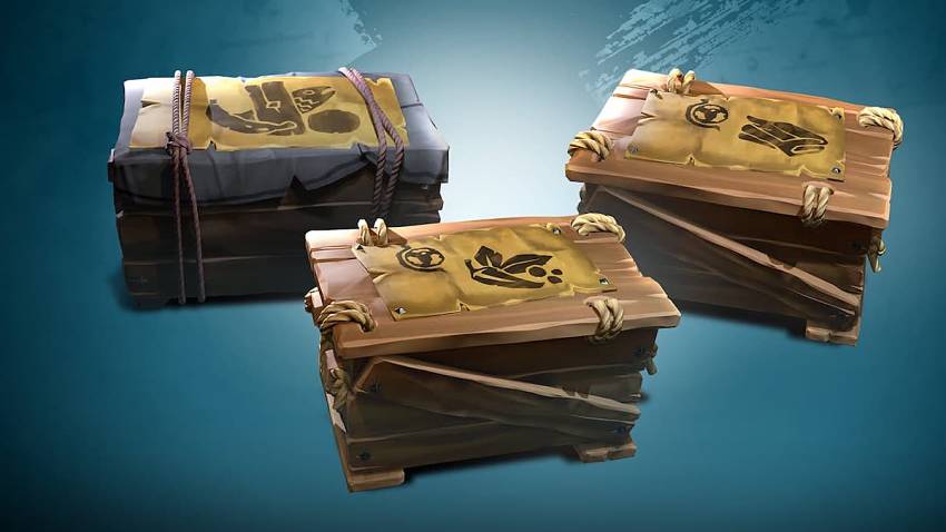 Sea of Thieves Resource crates