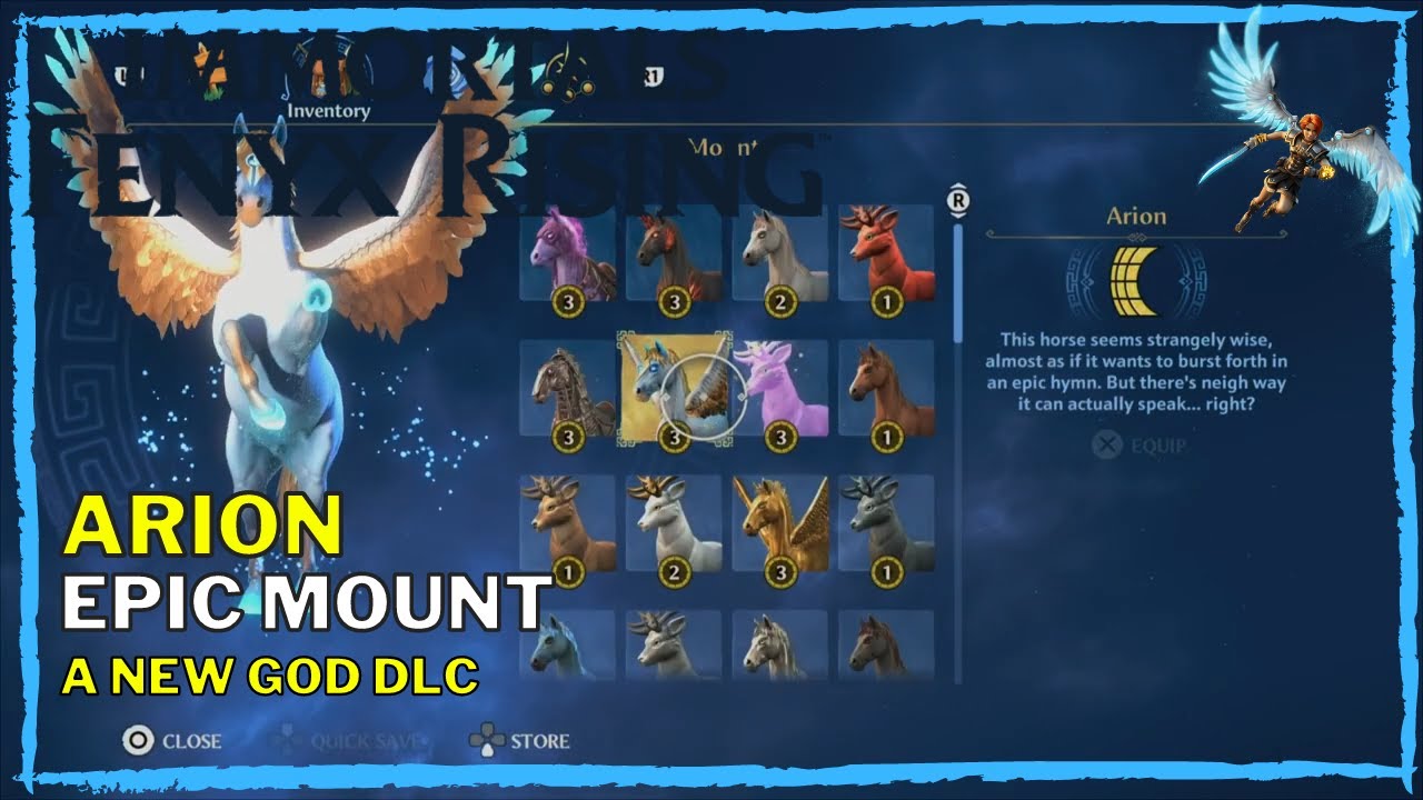 Immortals Fenyx Rising Arion Mount 5 easy steps to Unlock