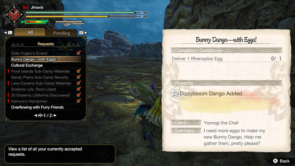 Guide to get Rhenoplos Eggs in Monster Hunter Rise