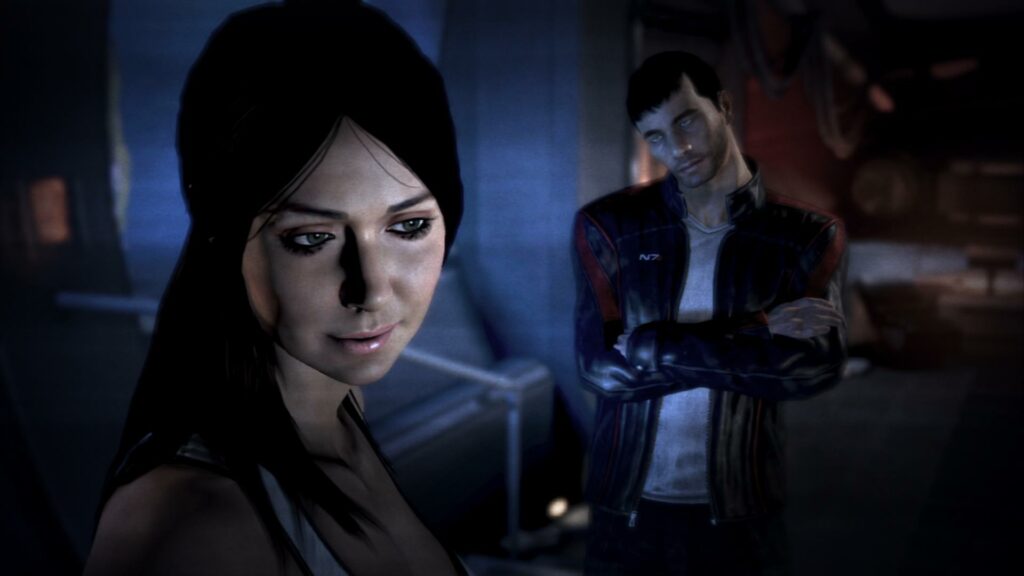 mass effect 3 ashley romance scene