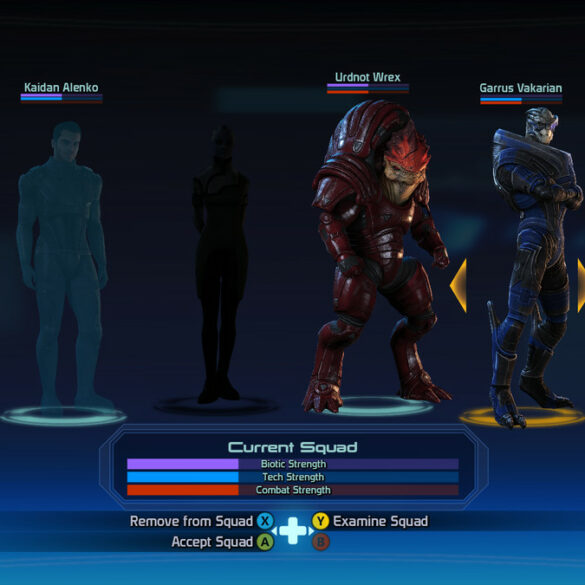 Change Squad Members in Mass Effect Legendary Edition