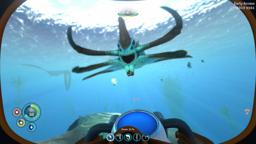 how to dismiss subnautica game console