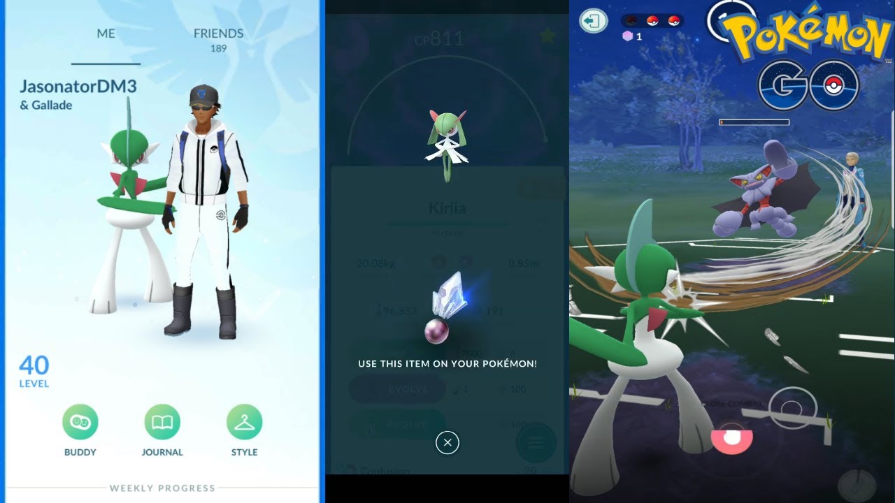 Gallade in Pokemon Go