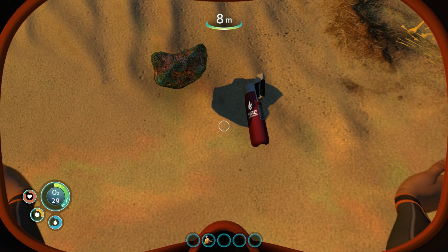 Subnautica Fire Extinguisher 2 easy steps to build and Its Use