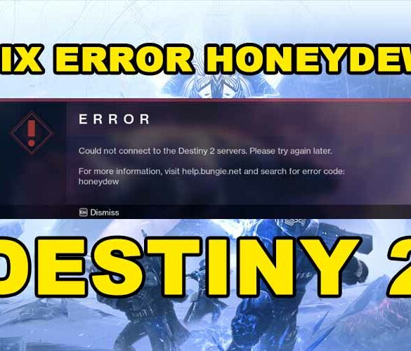 honey-dew-error-destiny-2-fix