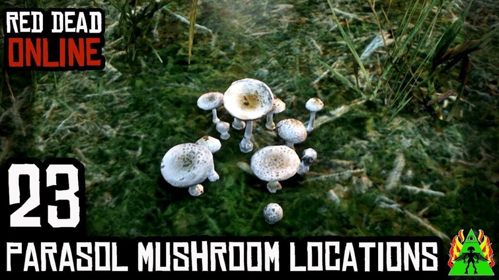 Red Dead Online Parasol Mushrooms