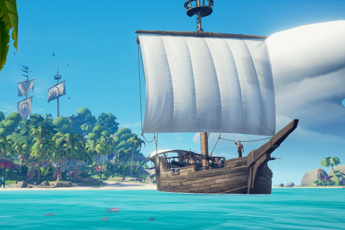 Sea of Thieves anchor Ship: 4 easy steps to park the ship