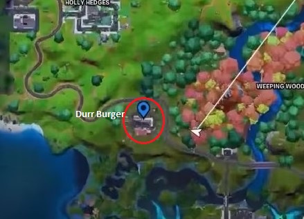 Fortnite C2 Season 6 Guide For Drive From Durr Burger To Pizza Pit Challenge Ask Gamer