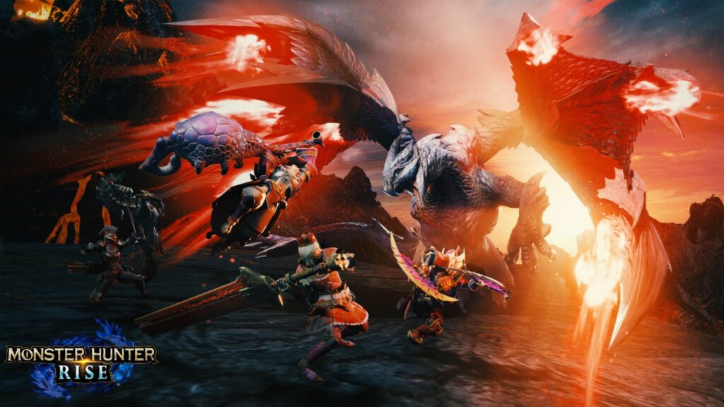 Monster Hunter Rise Crimson Glow Valstrax