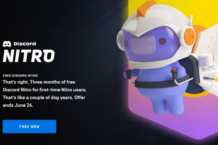 Get Discord Nitro for Free on Epic Games Store