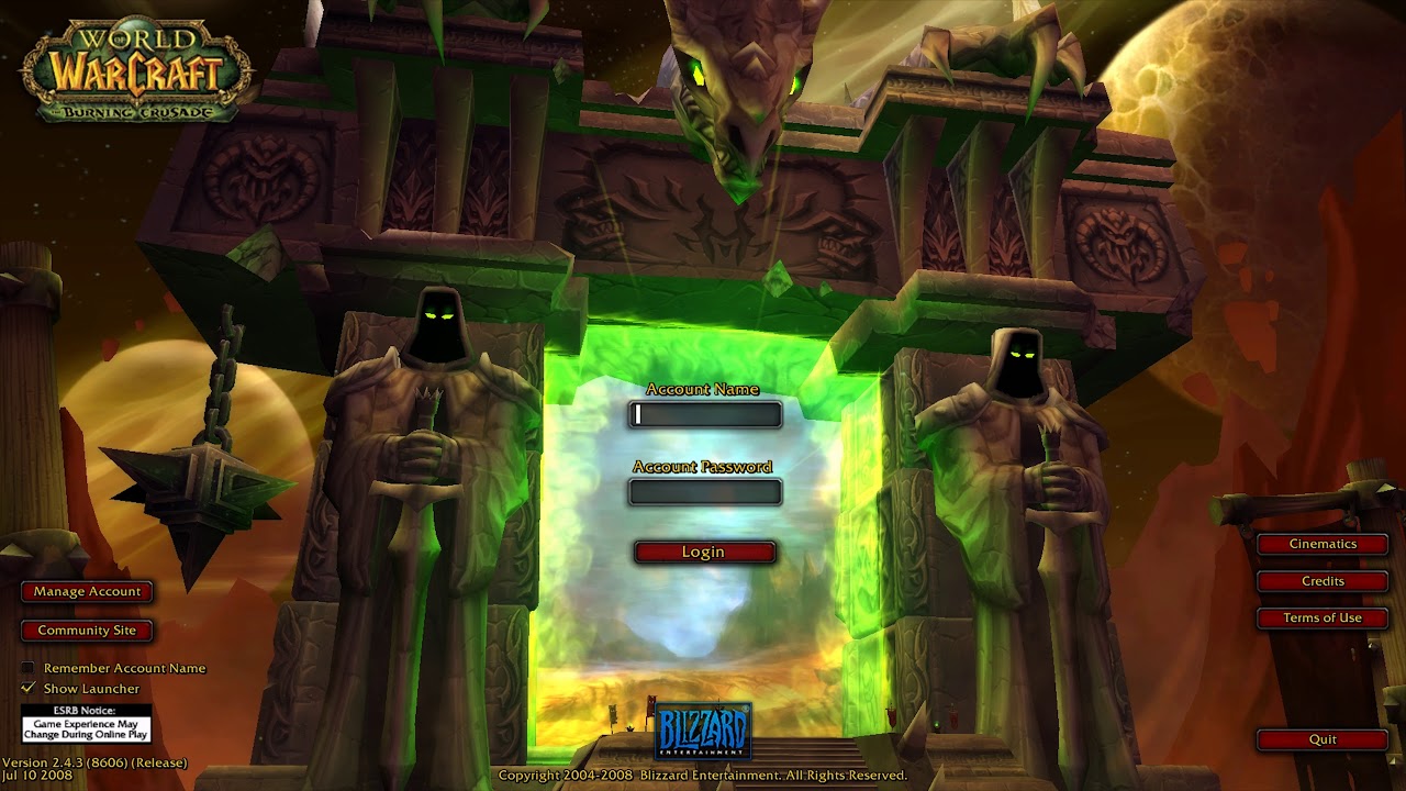 World of Warcraft Burning Crusade Classic Release Updates