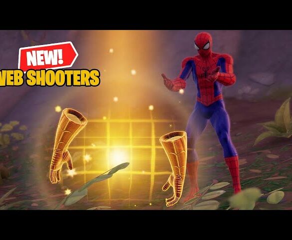 Where to find spider-man's web shooters in fortnite