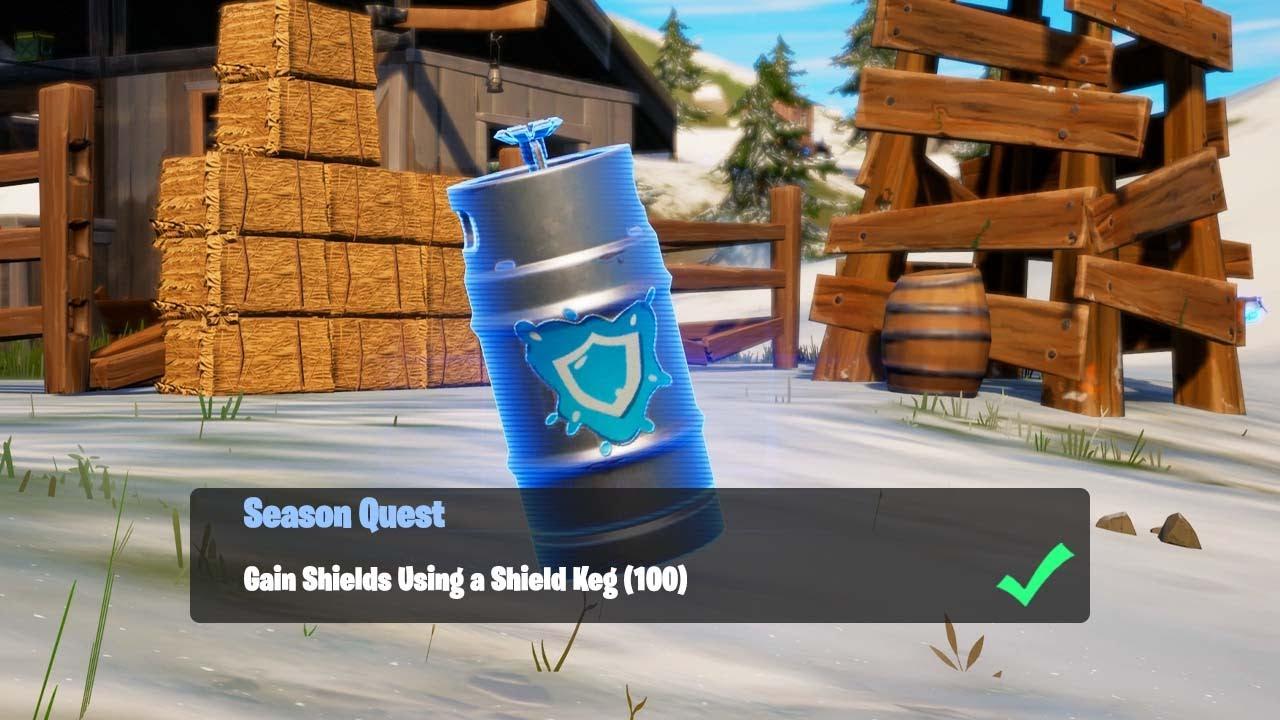 Fortnite Chapter 3 Easy Guide to Find a Shield Keg
