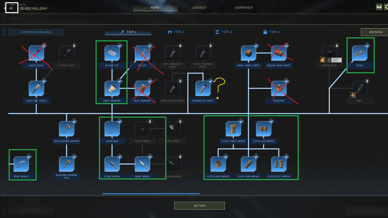 Icarus Level 15 XP Earninng Guide