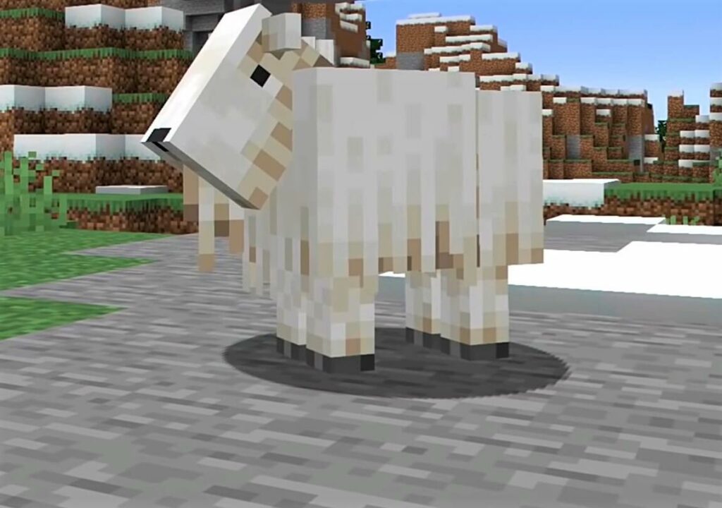 Minecraft goat 1