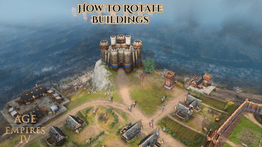 rotate buildings in age-of-empires-4