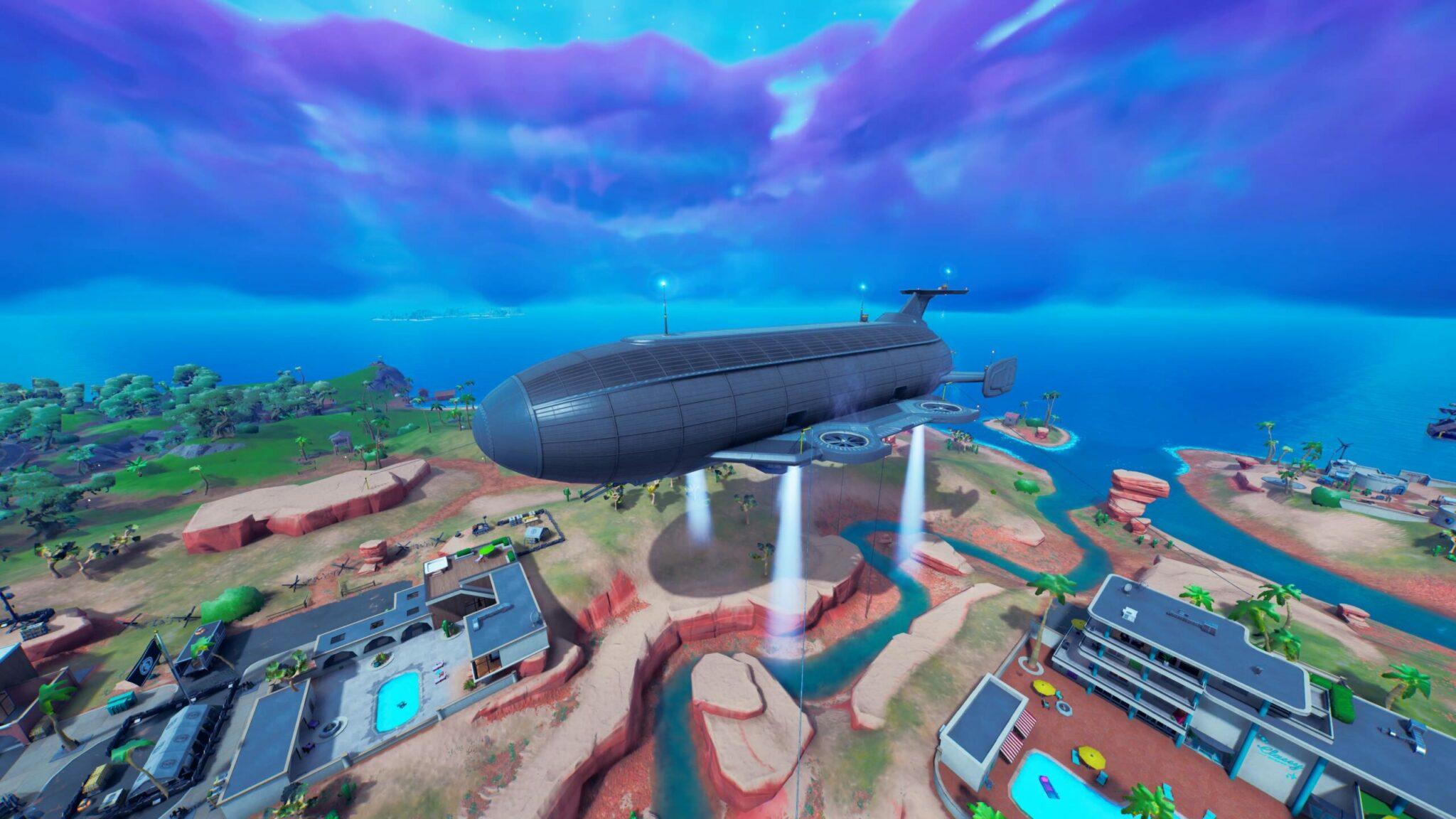Fortnite Ch 3 Season 2 All Airship Locations Easy Location Guide