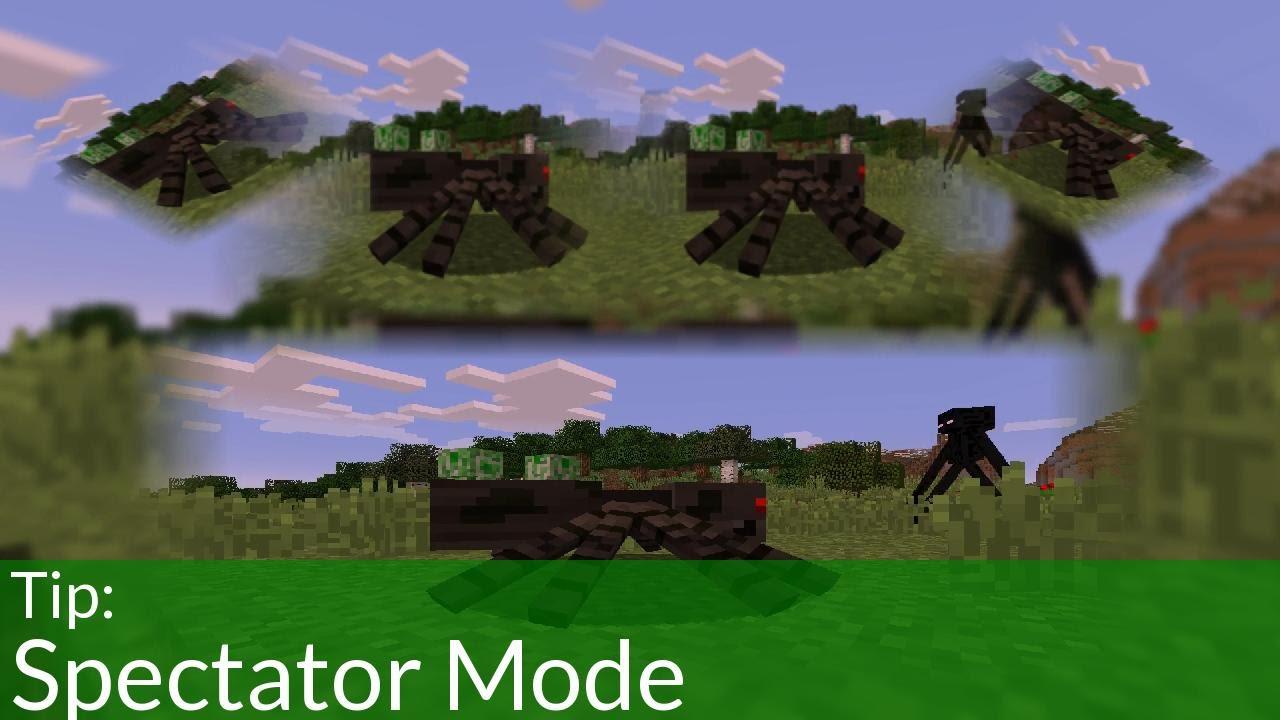 Minecraft How To Use Spectator Mode