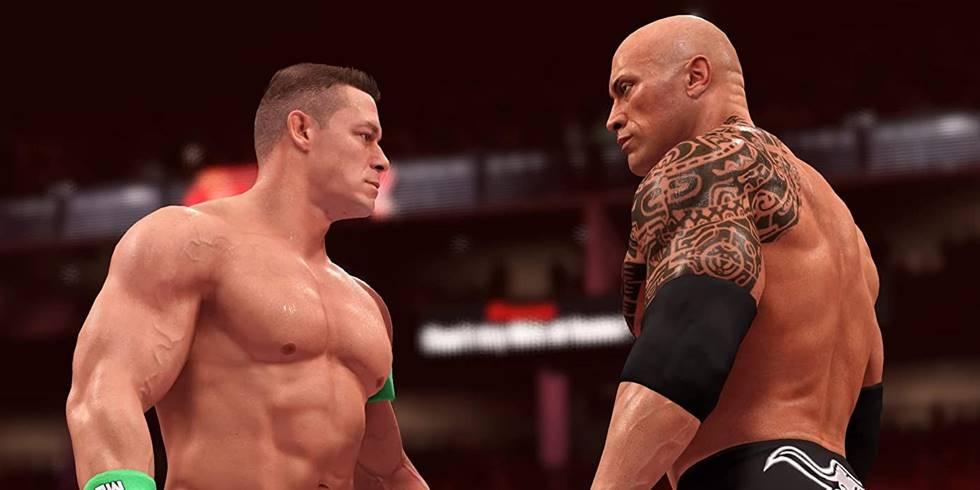 WWE-2K22-Revamped-Physics-Rock-Cena