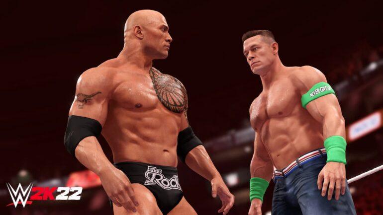 WWE-2K22-The-Rock-and-John-Cena