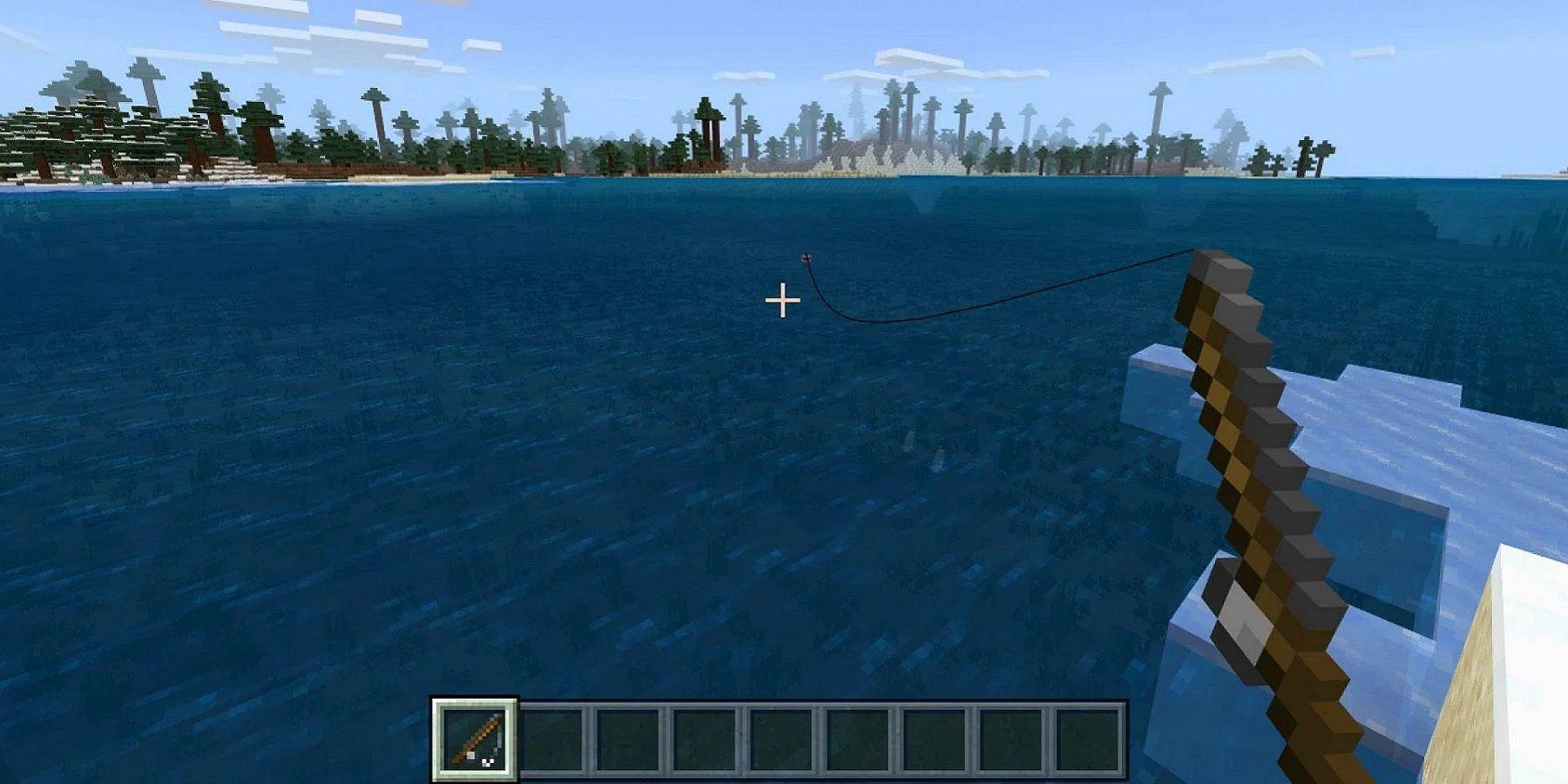 minecraft-fishing easter egg