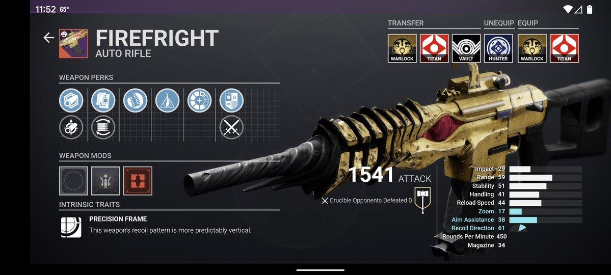 Destiny 2 Unlock Firefright Auto Rifle & It's God Rolls